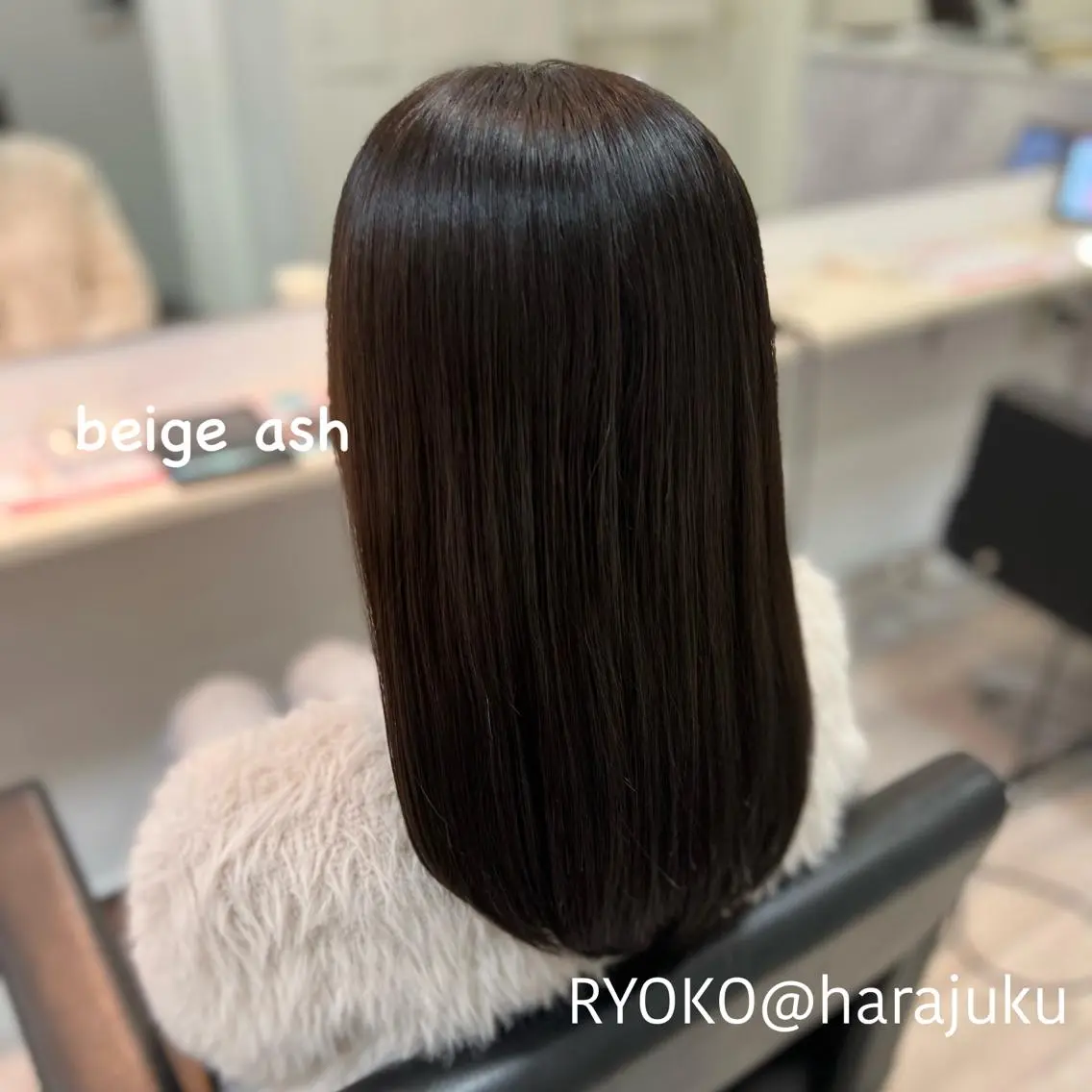 🖤ナチュラル黒染めorナチュラル白髪染めカラーの写真