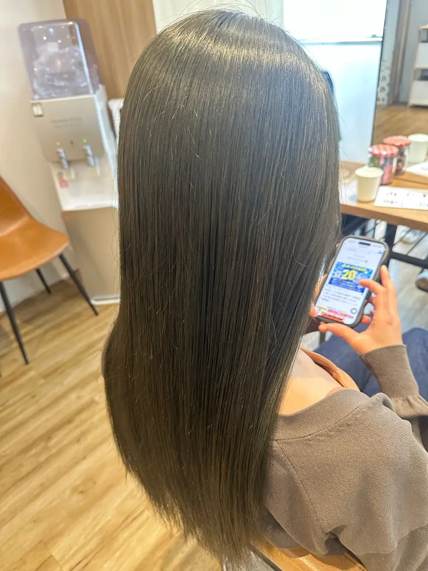 セミロング カラー ヘアカラー トリートメント ✨✂️Nori ✂️✨のヘアスタイル