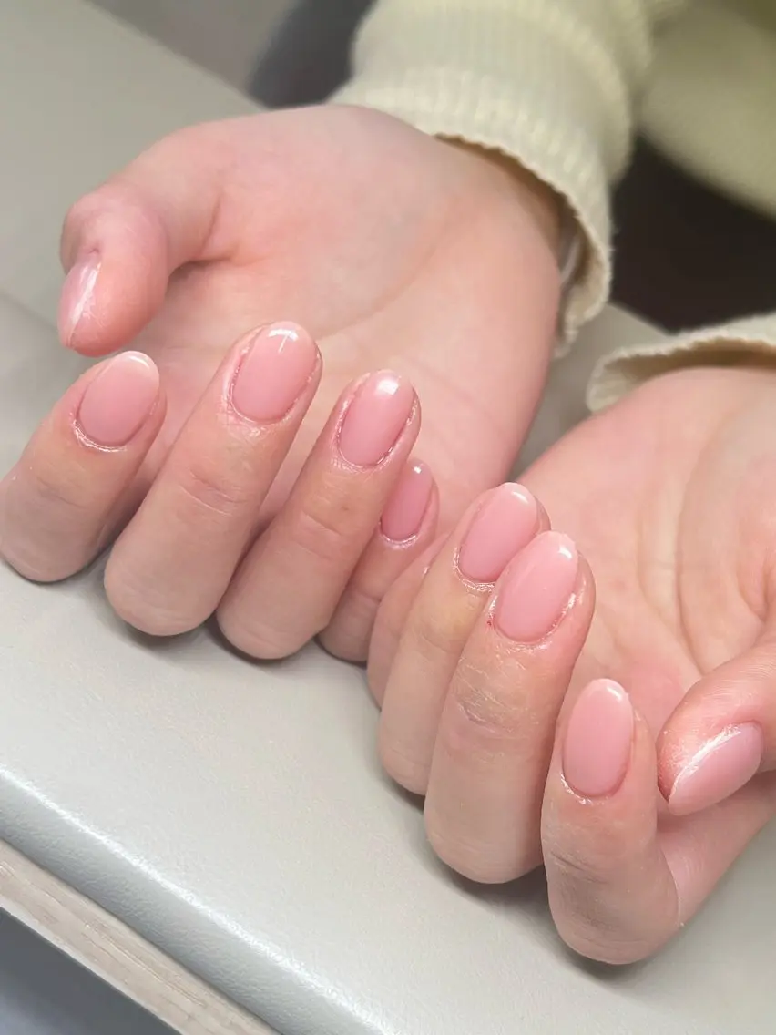 ネイル ワンカラーネイル Lumiereva nail salonのネイルデザイン