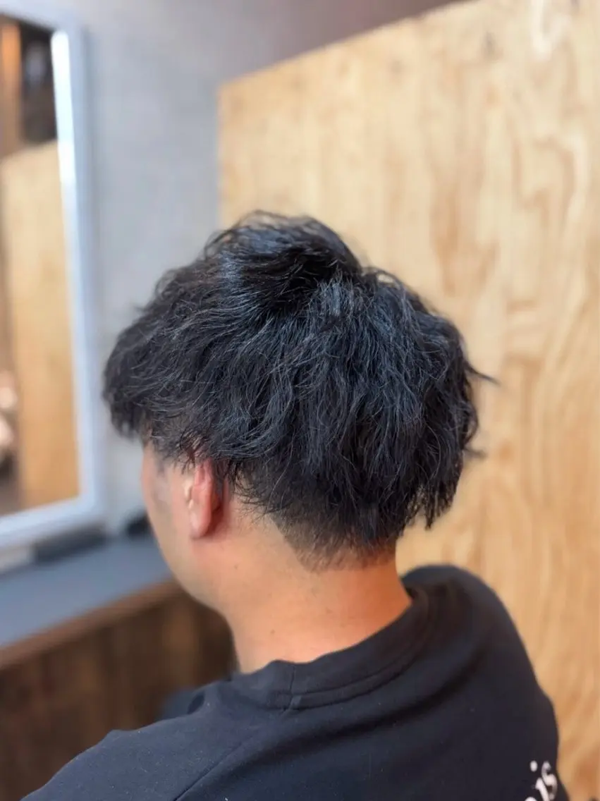 メンズ 森 いずなのヘアスタイル