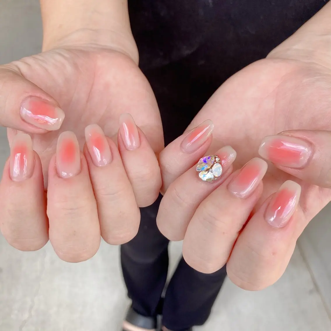 ネイル 地爪育成💅 kanaoanailのネイルデザイン