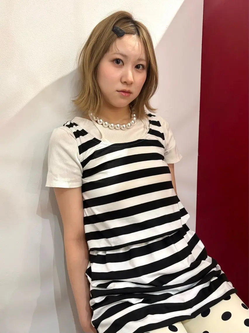 ショート カラー カット ヘアカラー トリートメント kanami/ 中崎町美容室のヘアスタイル