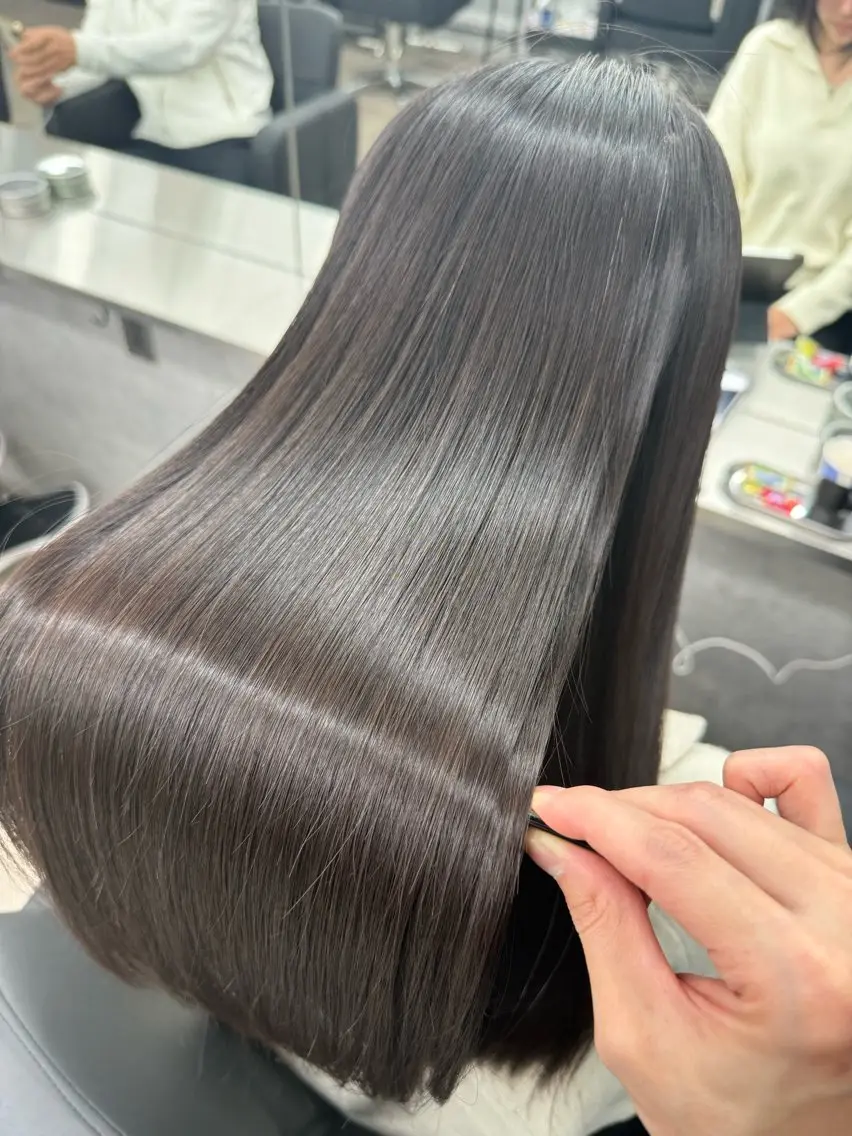 ロング カラー カット ヘアカラー トリートメント 髪質改善・縮毛矯正 Taijuのヘアスタイル