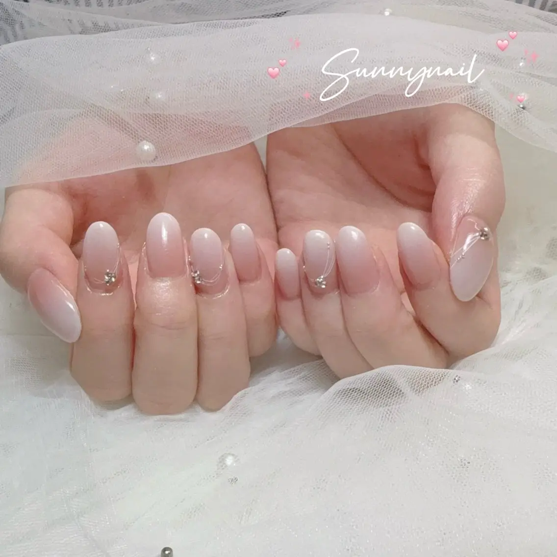 ネイル ハンドネイル ハンドケア sunnynail 小桃のネイルデザイン