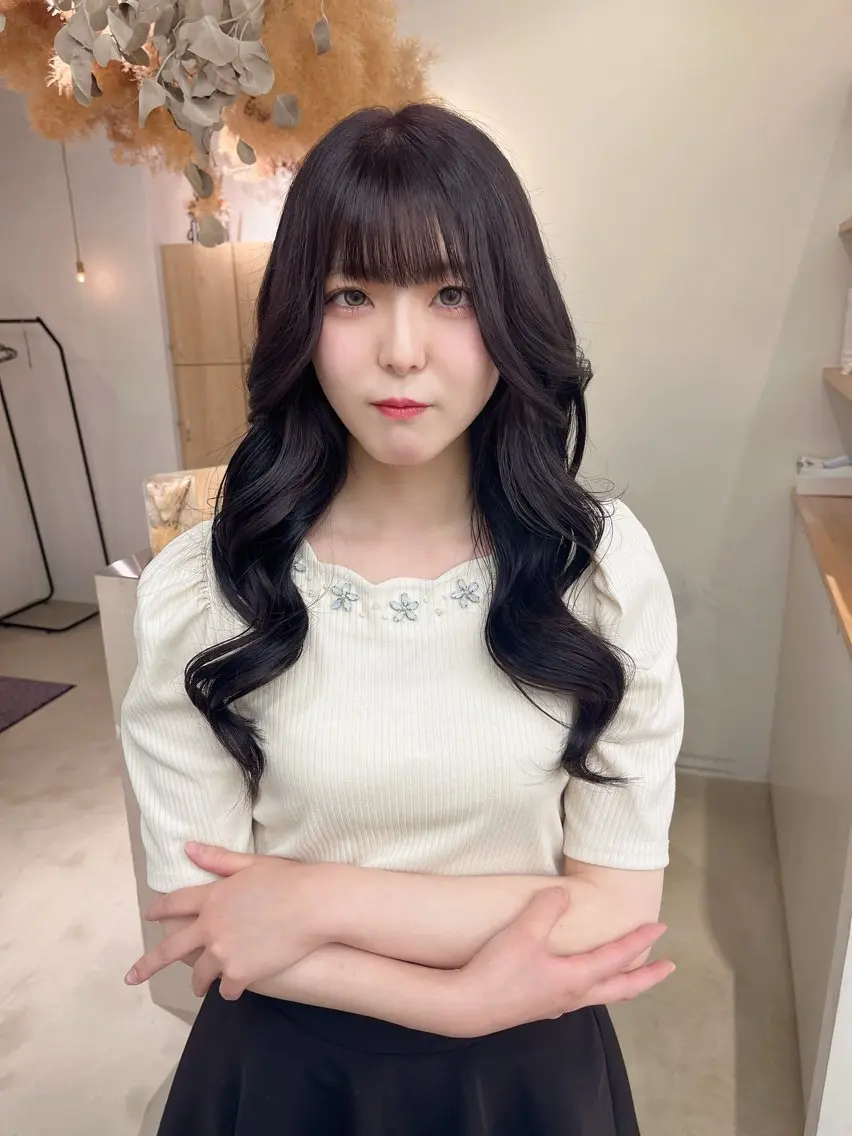 ロング くびれヘア NANAKA𝜗𝜚 〜vince〜のヘアスタイル