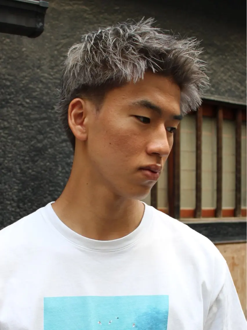 カラー ヘアカラー 細野 拓也のヘアスタイル