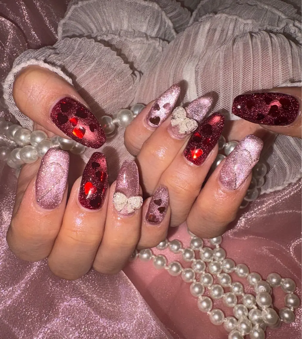 ネイル フラッシュネイル ハンドネイル Nail Salon macherieのネイルデザイン