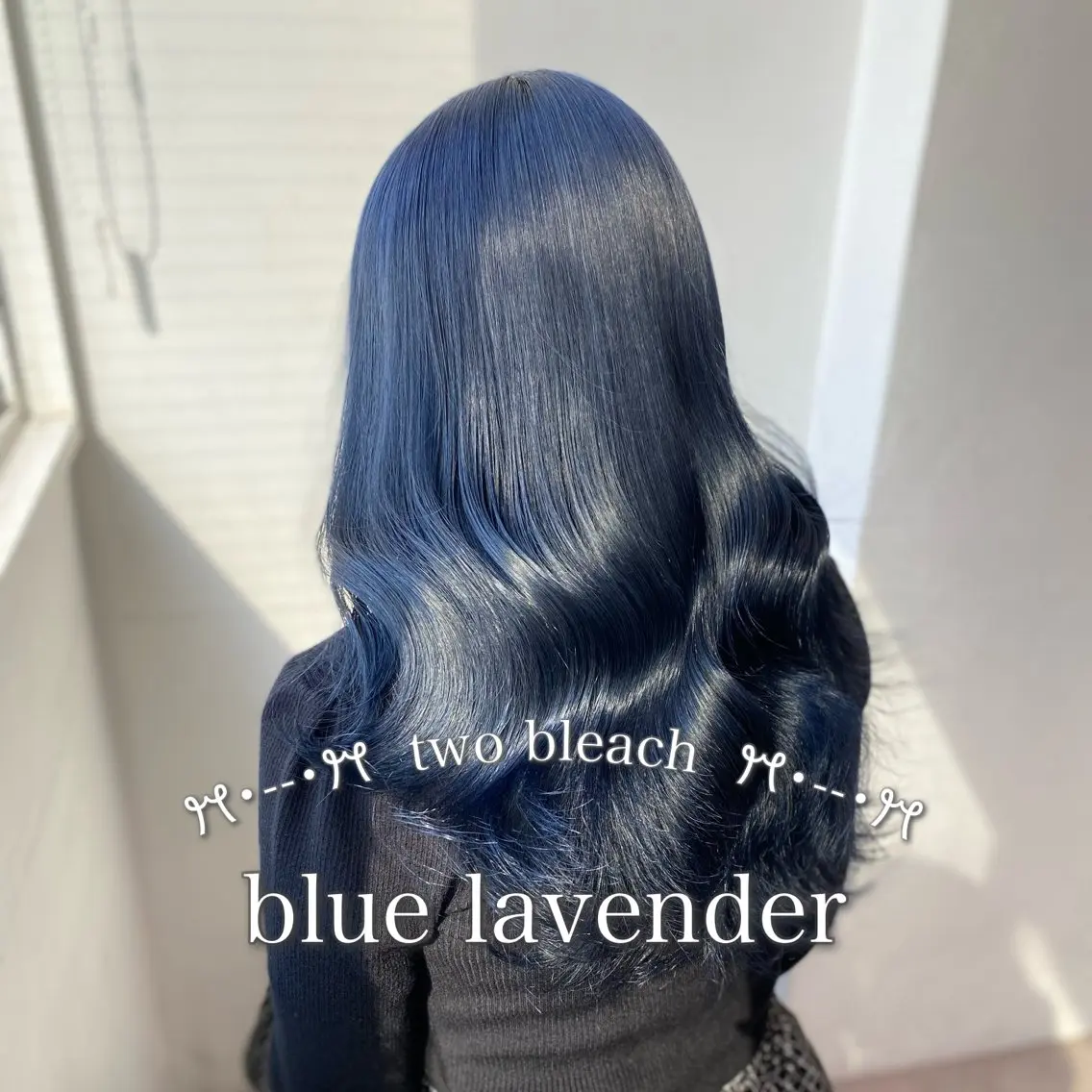 ロング カラー ブリーチ ブルーカラー ケアブリーチ 髪質改善 トリートメント ヘアカラー トリートメント 💙ハイトーン韓国風 色白ヘア💙manaのヘアスタイル
