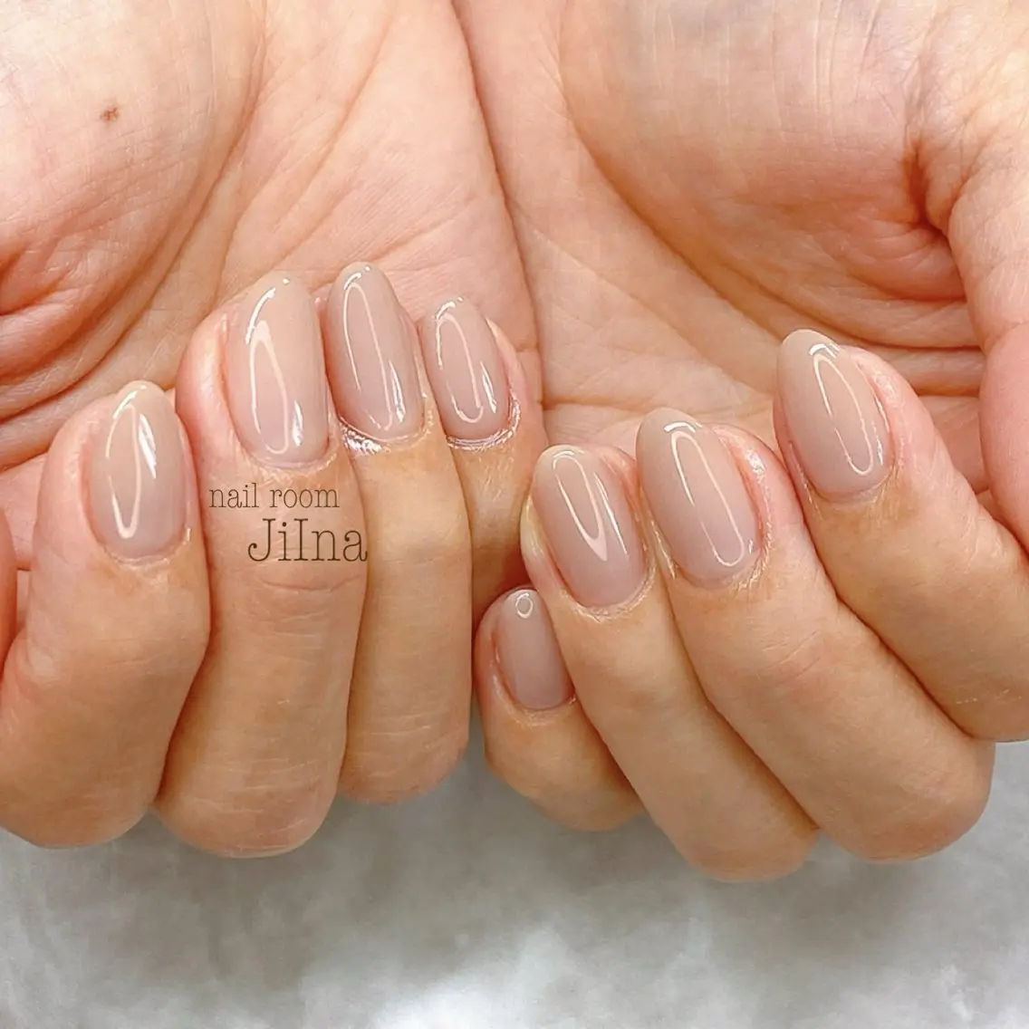 ネイル ワンカラーネイル JiIna nailのネイルデザイン