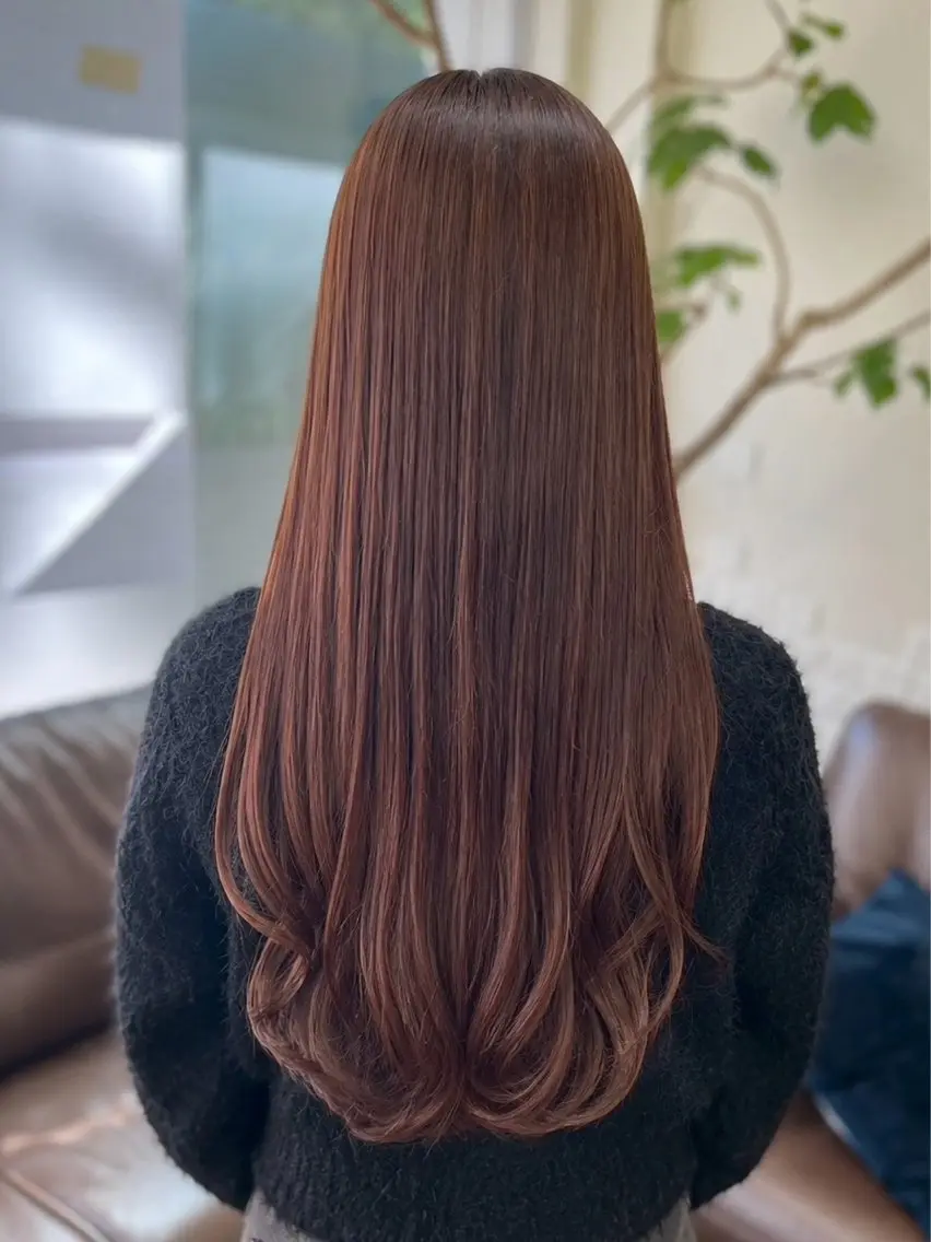 ロング カラー ヘアカラー モデル募集中🎀／ 宮川桃歌のヘアスタイル