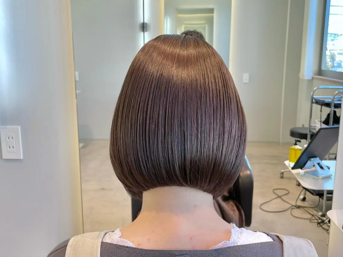 ショート カラー ボブ 中村 研介のヘアスタイル