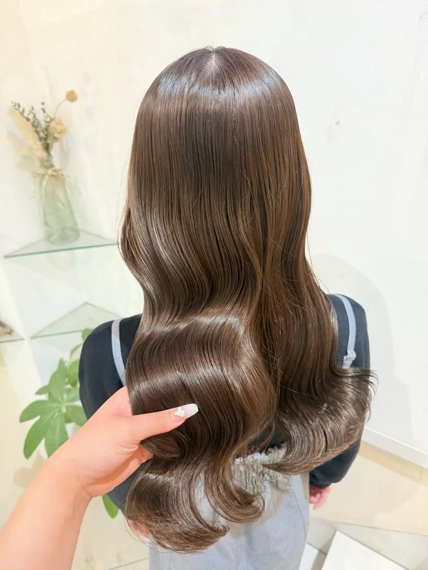 ロング ヘアカラー トリートメント ♡艶髪/顔周り♡ Konomiのヘアスタイル