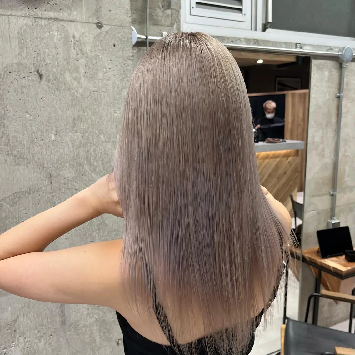 🌈限定クーポン🌈ダブルカラー（全頭ブリーチ）＜今だけ超音波トリートメント付き＞の写真