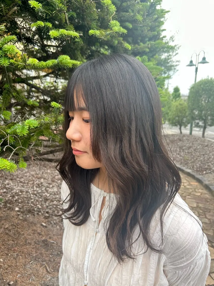 ロング ロング ヘアカラー ヘアルームflat・ Rena🌼ྀིのヘアスタイル