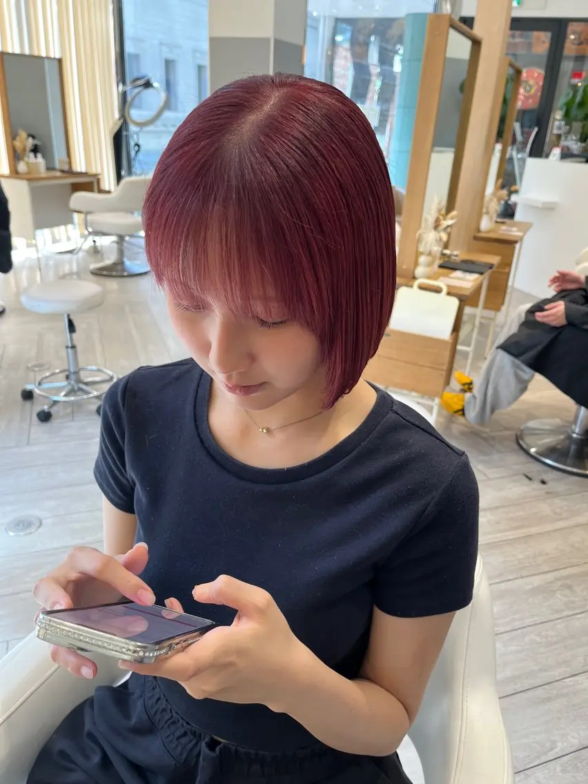 セミロング 髪質改善 似合わせカット ヘアカラー トリートメント AVANCE. chisatoのヘアスタイル