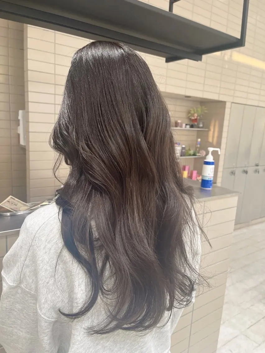 カラー オリーブカラー 💎似合わせカラー 💎石濱俊介のヘアスタイル