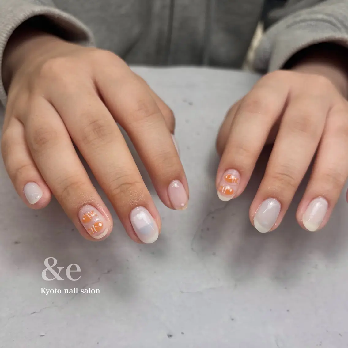 ネイル ハンドネイル nail salon &e rieのネイルデザイン