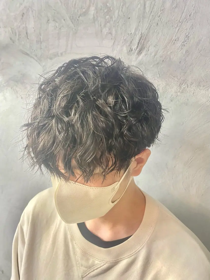 パーマ メンズ メンズサロンLOSS /rintaroのヘアスタイル
