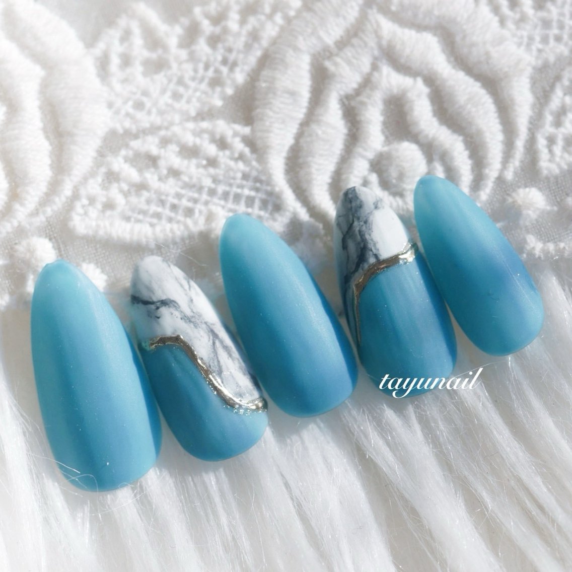 ネイル アートネイル ジェルネイル パラジェル ネイルサロン 【たゆnail】小中のネイルデザイン