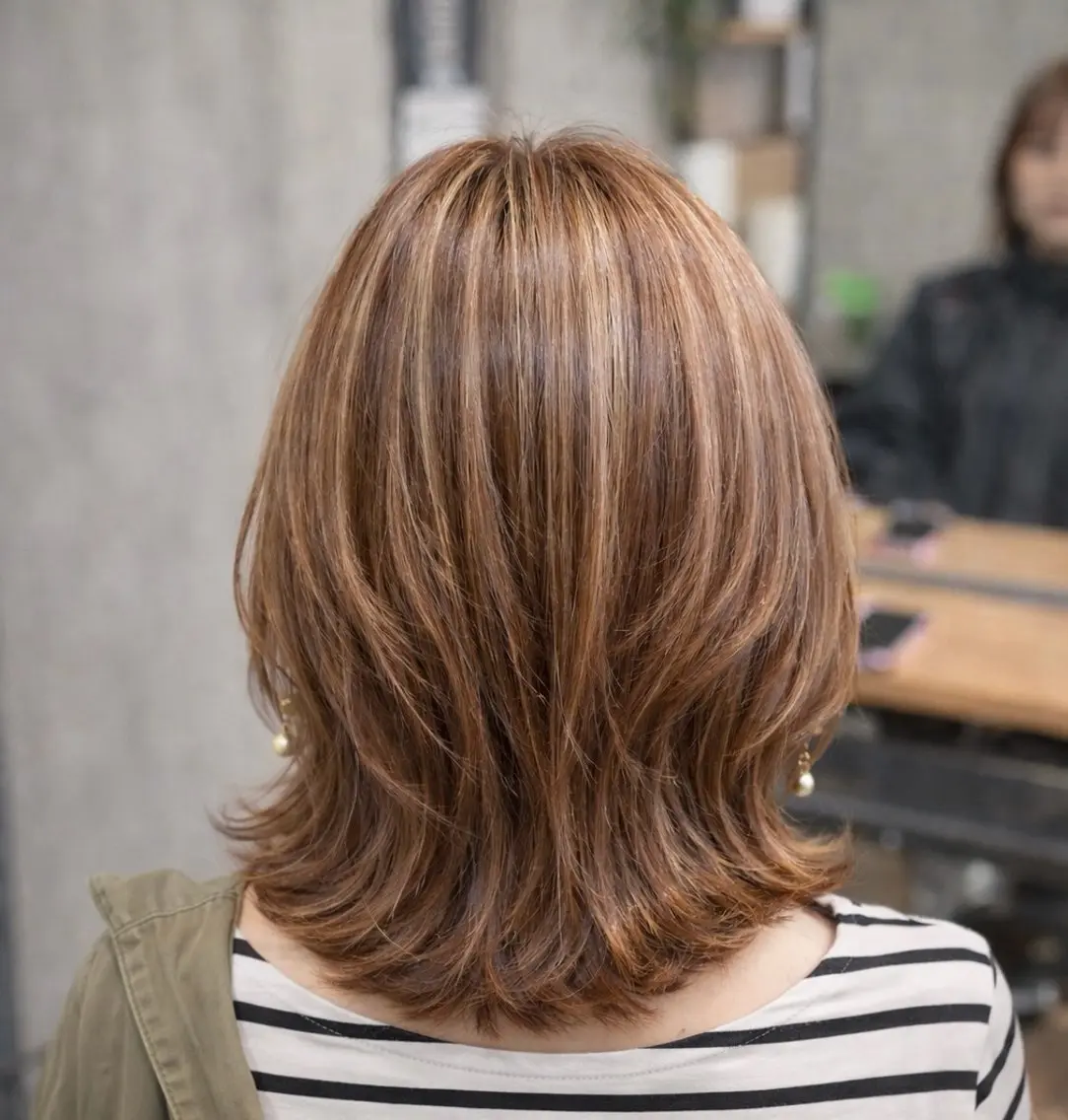 カラー ヘアカラー 🏆美髪矯正/ハイト ーン🪽erinaのヘアスタイル