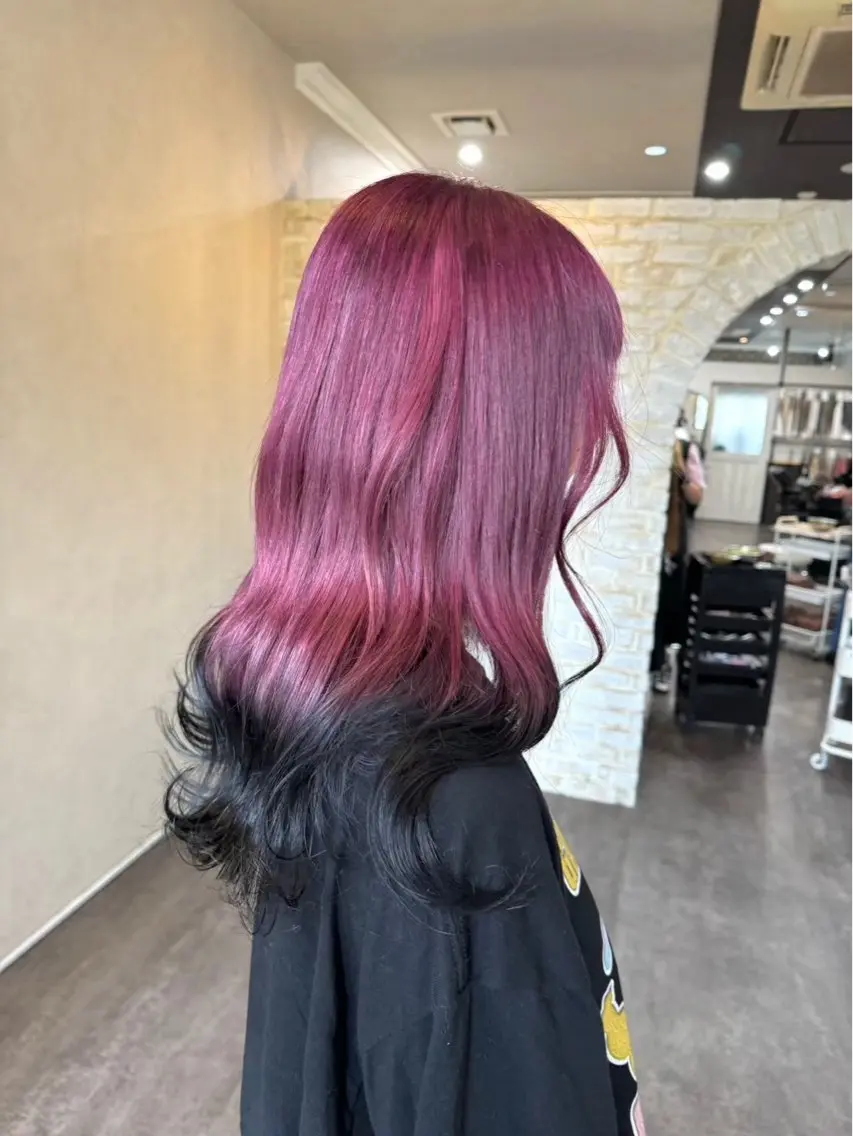 カラー ヘアカラー トリートメント Mejia Riseのヘアスタイル
