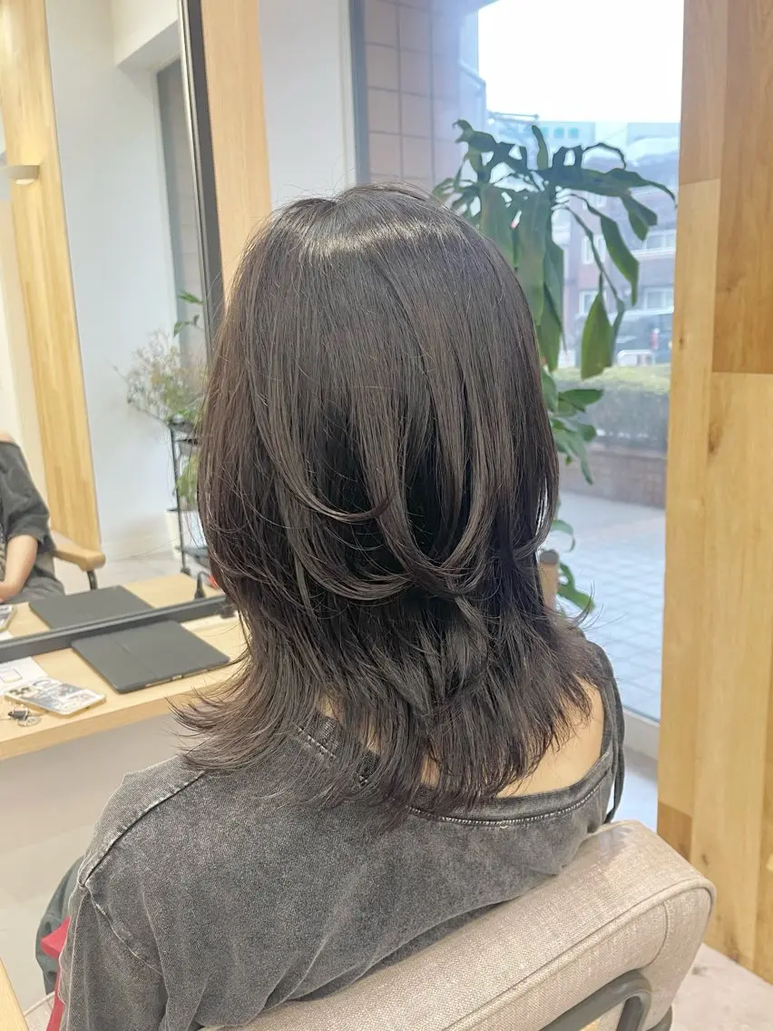 ミディアム カット トリートメント ショートとレイヤーが 好きな人|三浦翔のヘアスタイル