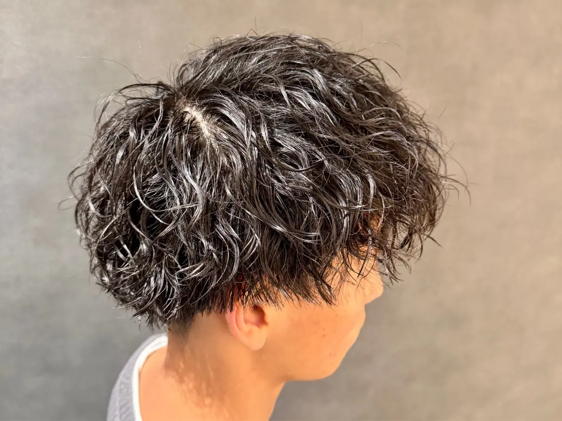 【ミニモ学割🌱】メンズカット+パーマの写真