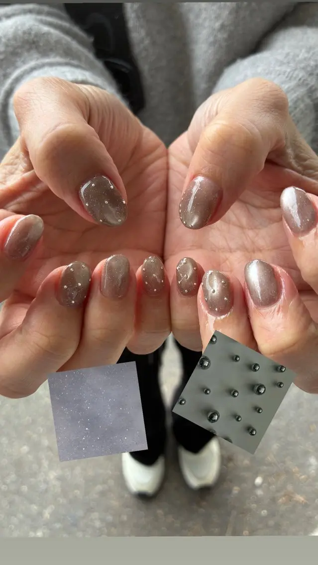 ミディアム ハンドネイル ulu  nail. haruのネイルデザイン