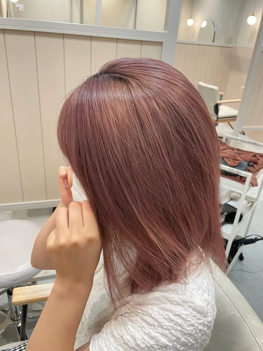 ショート カラー カラー特化型美容師 保住のヘアスタイル