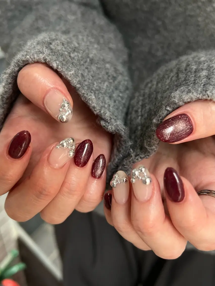 ネイル ハンドネイル Hata nail 🎀個性派ニュアンスのネイルデザイン