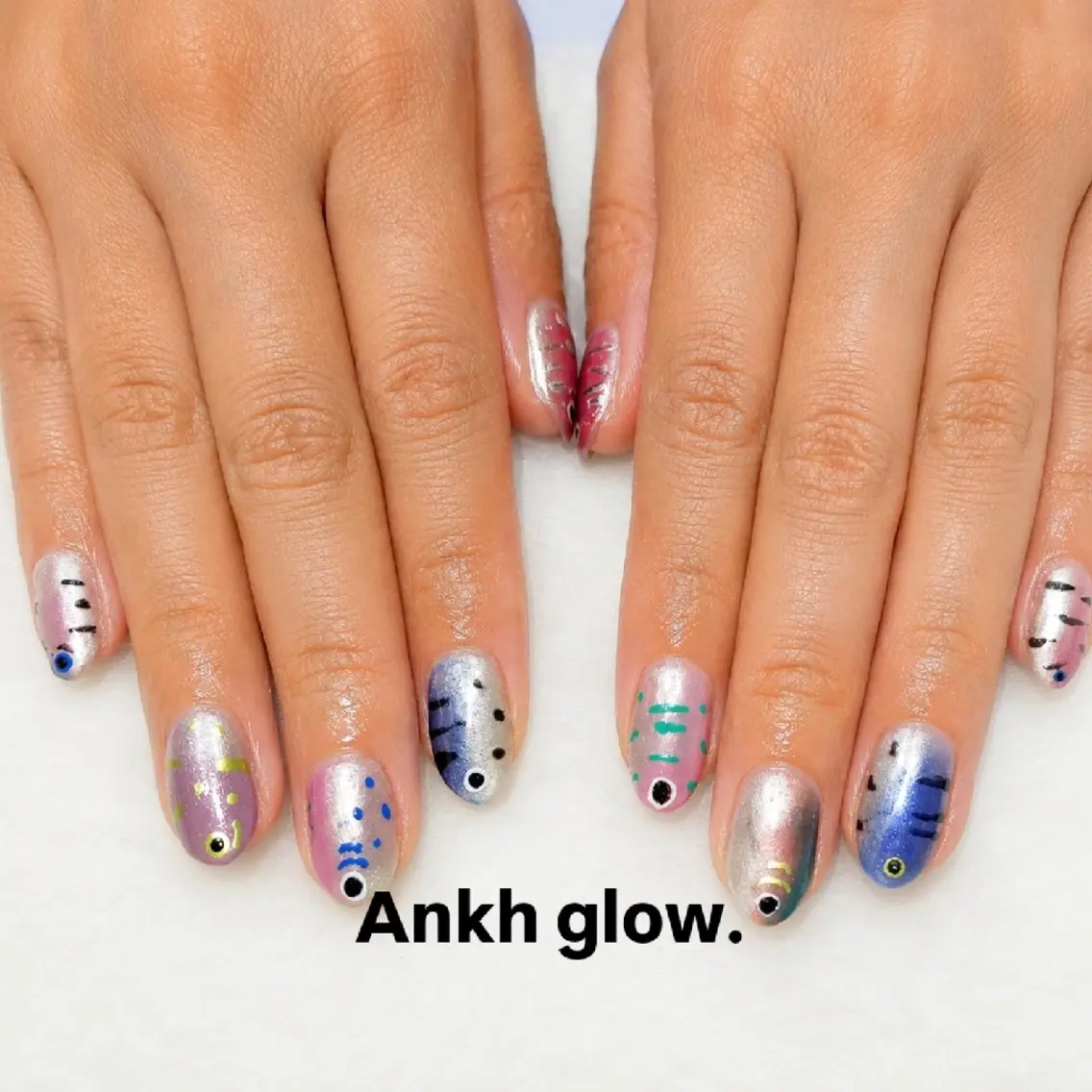 ネイル ハンドネイル Ankh glow.のネイルデザイン