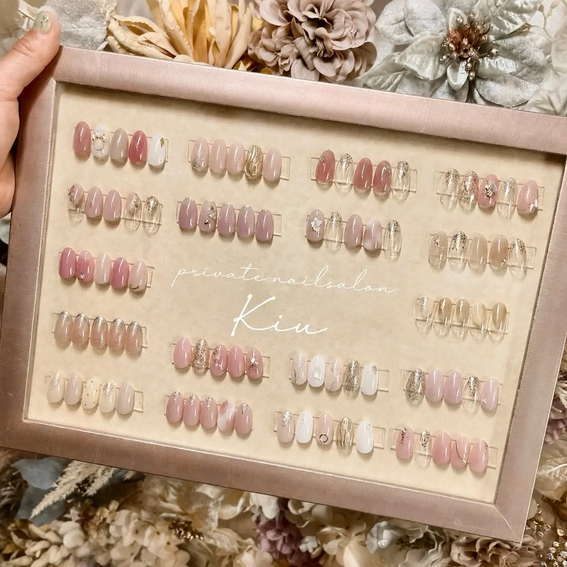 ネイル ジェルネイル ミラーネイル ニュアンスネイル オフィスネイル ショートネイル kiu nailsalonのネイルデザイン