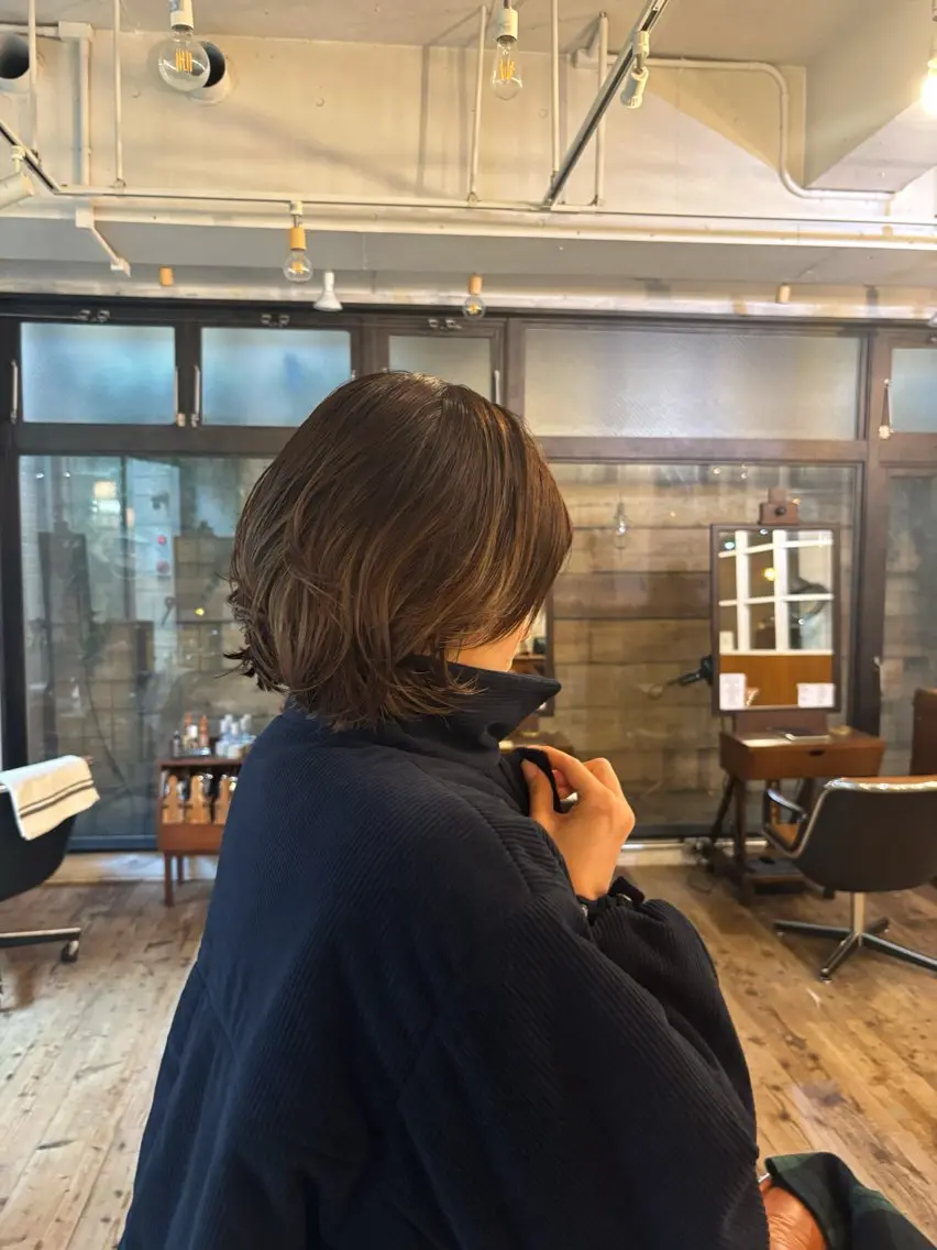 ショート ヘアカラー トリートメント 似合わせカラー /emiのヘアスタイル