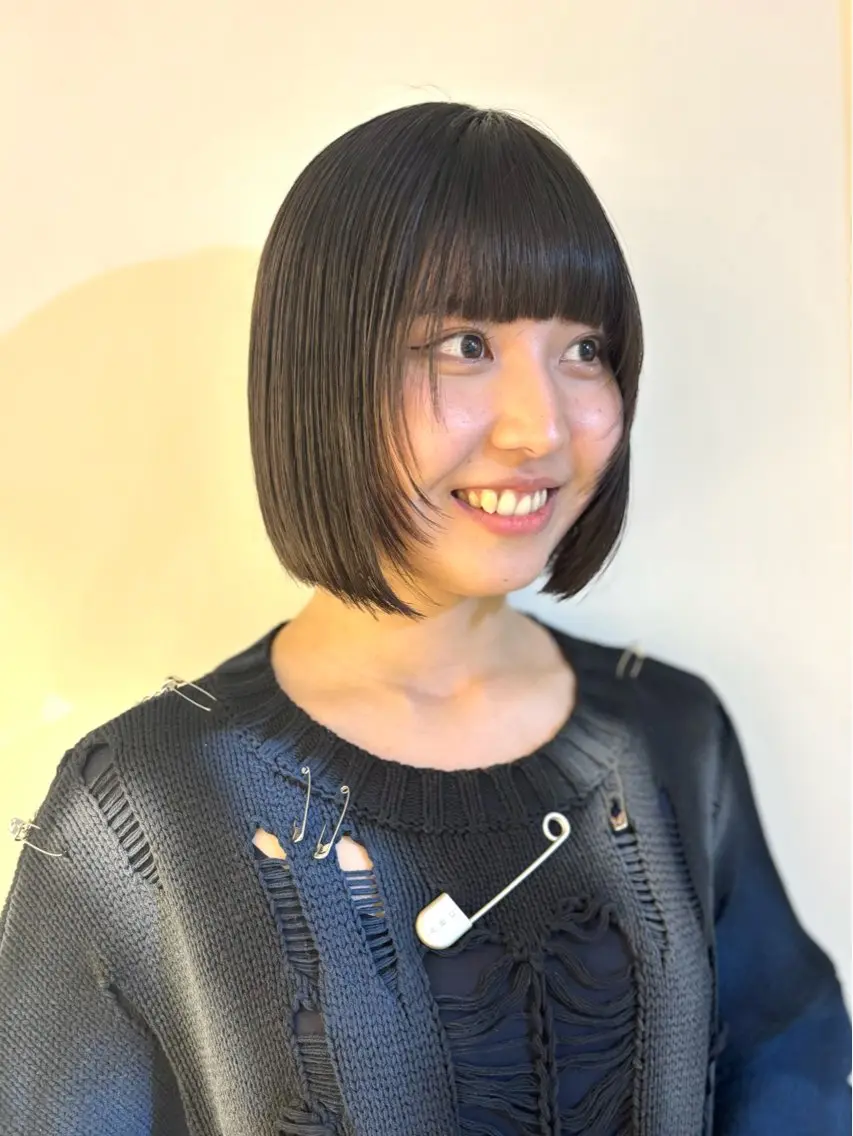 ショート カット 縮毛矯正 トリートメント 髪質改善/ヘアケア coiiはしもとはなのヘアスタイル
