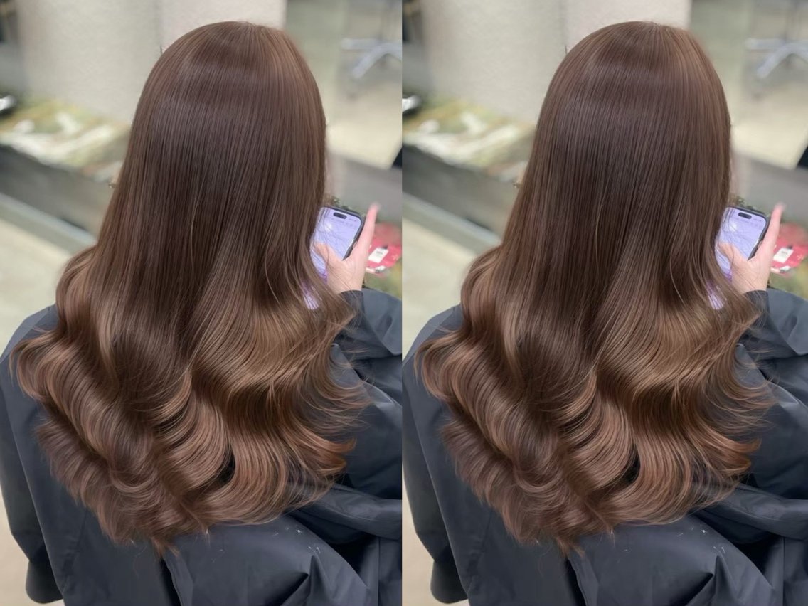 ロング カラー ヘアカラー PELEりーこ💞 透明感/ハイトーンのヘアスタイル