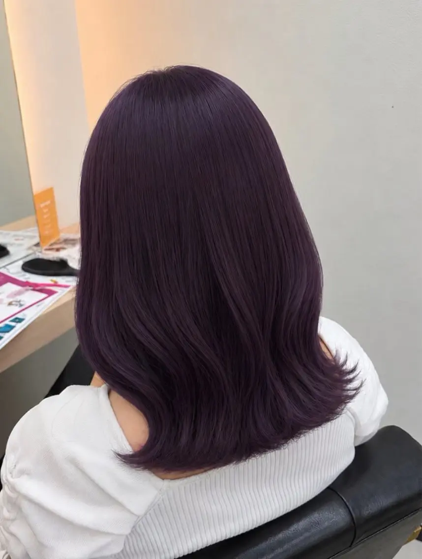 ミディアム ALEAP こはるのヘアスタイル