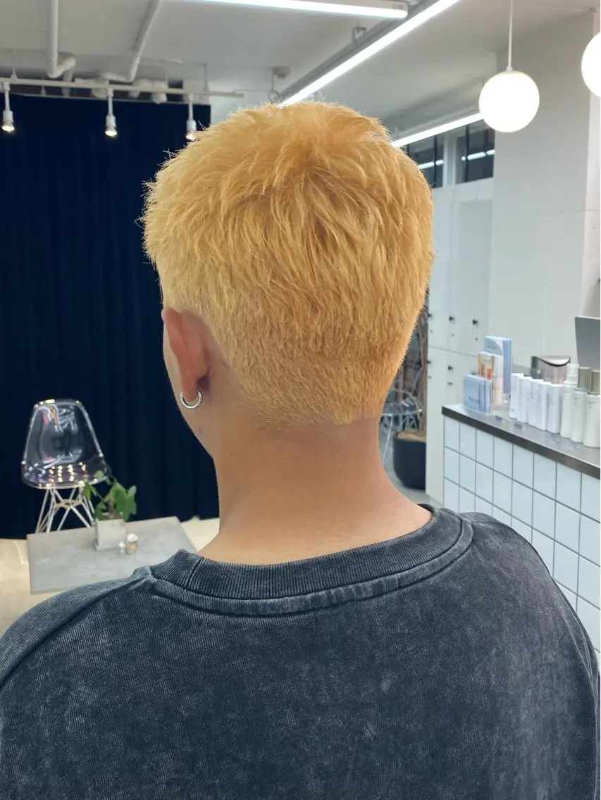 ショート カラー メンズ カット ヘアカラー JILL🌟 せいゆのヘアスタイル