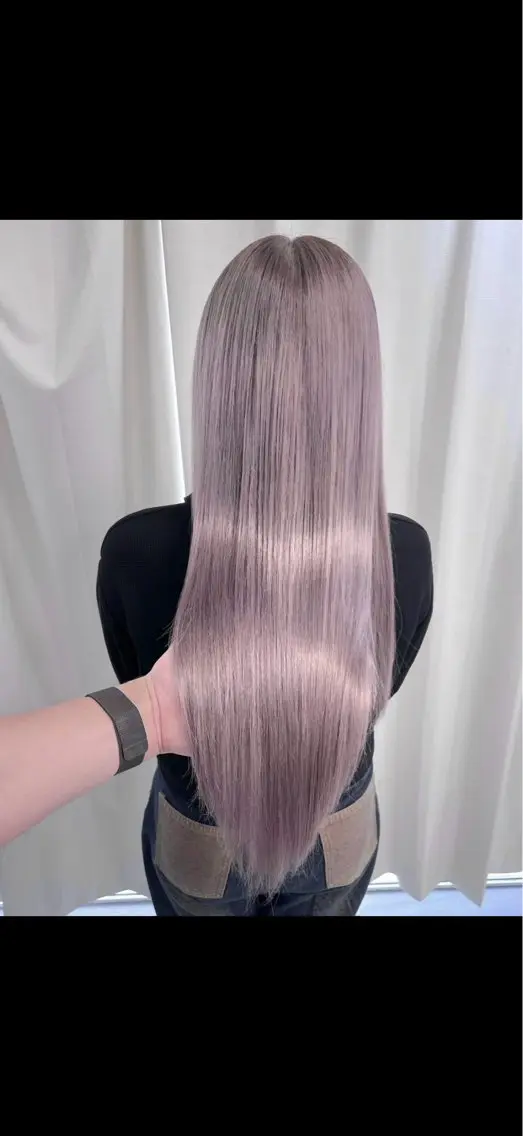 ロング ヘアカラー 渡邊 礼侍のヘアスタイル