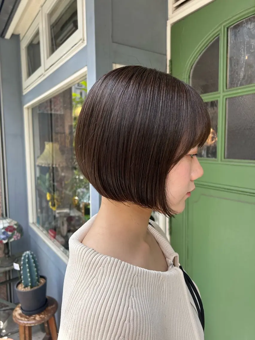 ショート カラー カット ヘアカラー ヘッドスパ 清水千優/パーマ/ メンズパーマのヘアスタイル