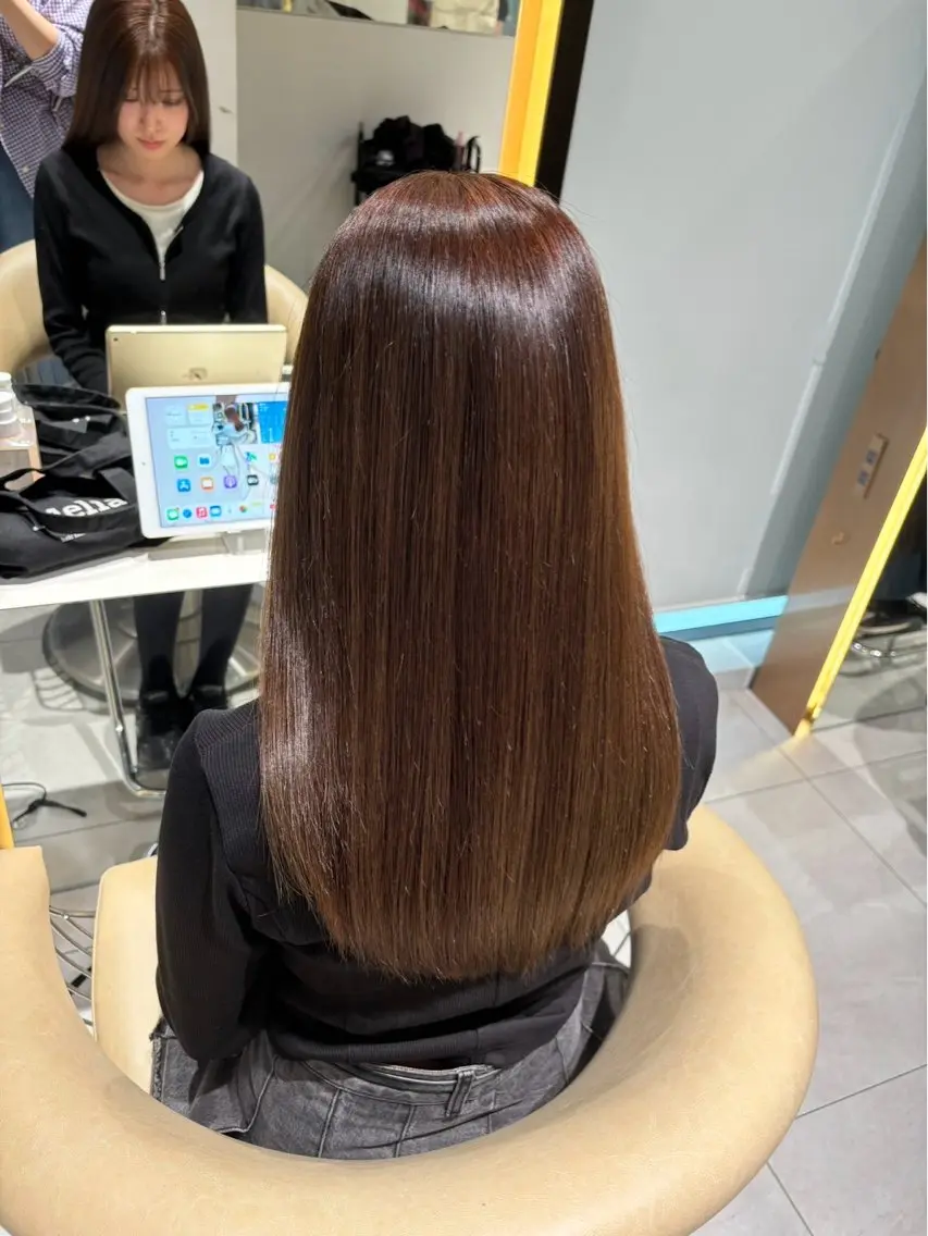 ロング 縮毛矯正 🫧髪質改善/ かずや🫧のヘアスタイル