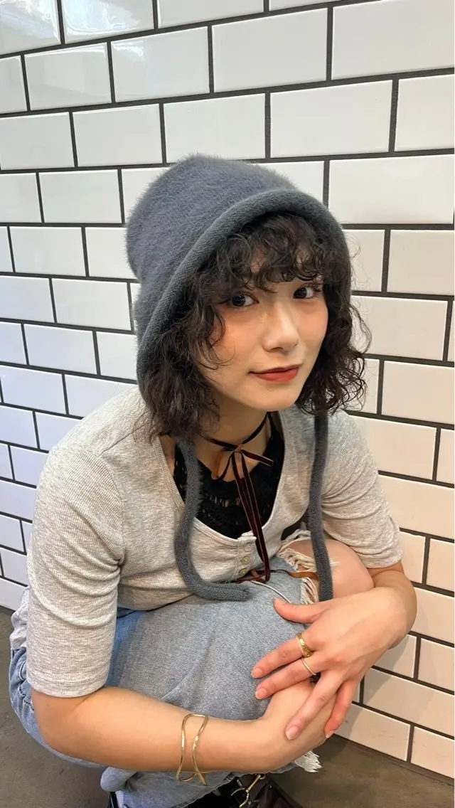 koikiナチュラル オリーブカラー🦙のヘアスタイル
