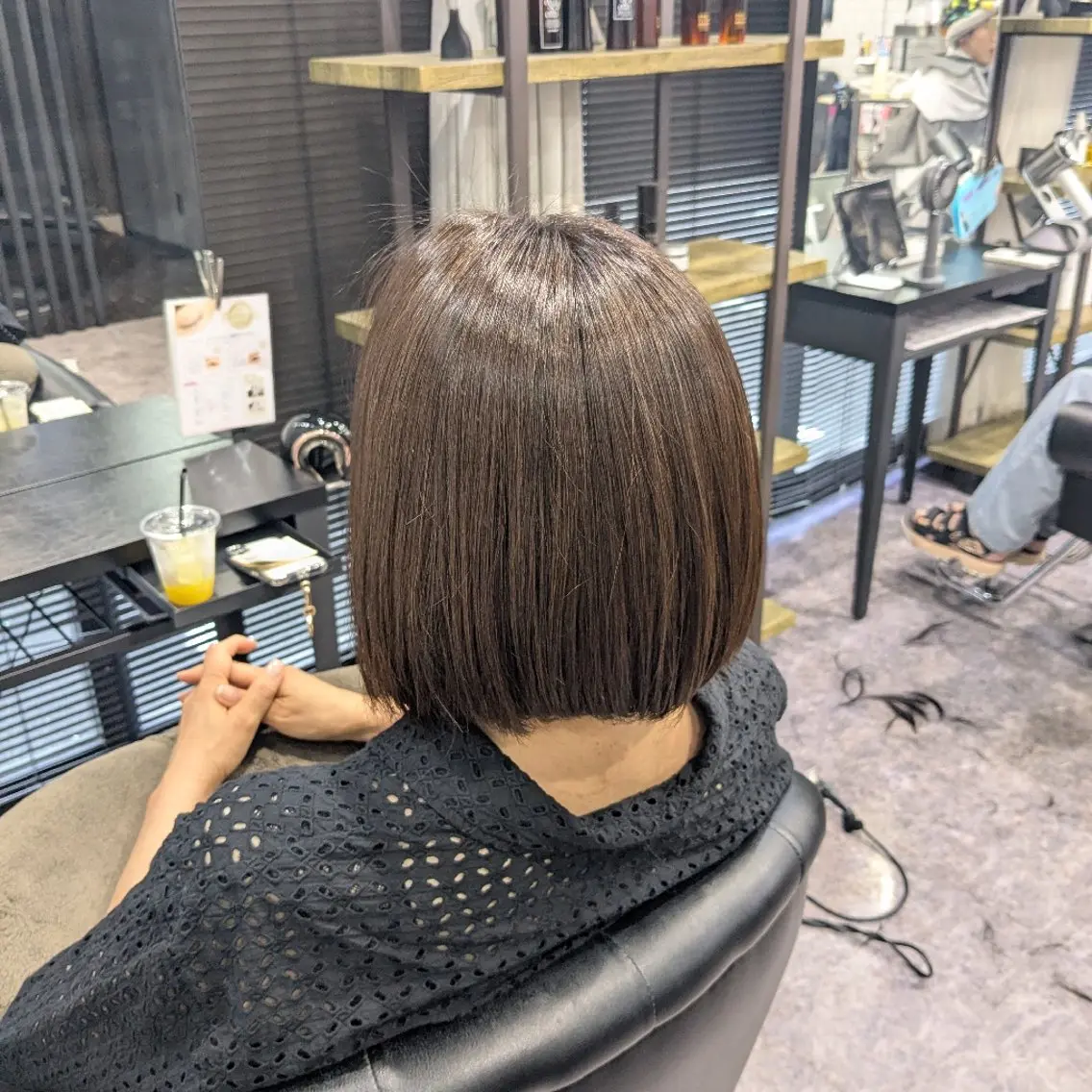 カラー 多田 遥香のヘアスタイル