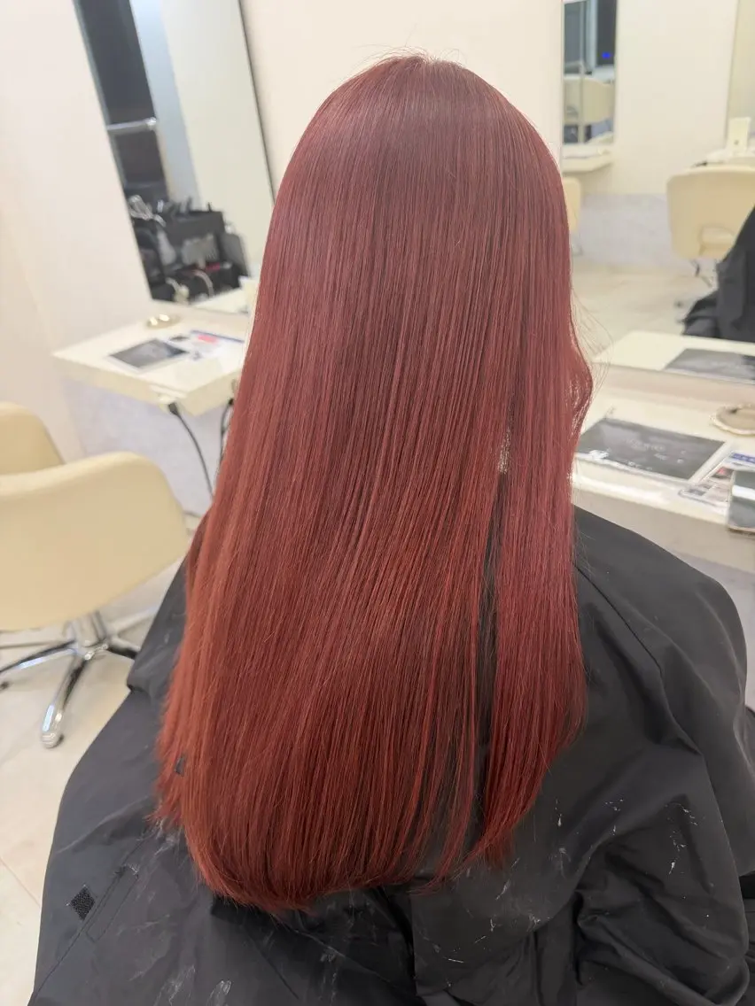 ロング ヘアカラー りん 渋谷のヘアスタイル