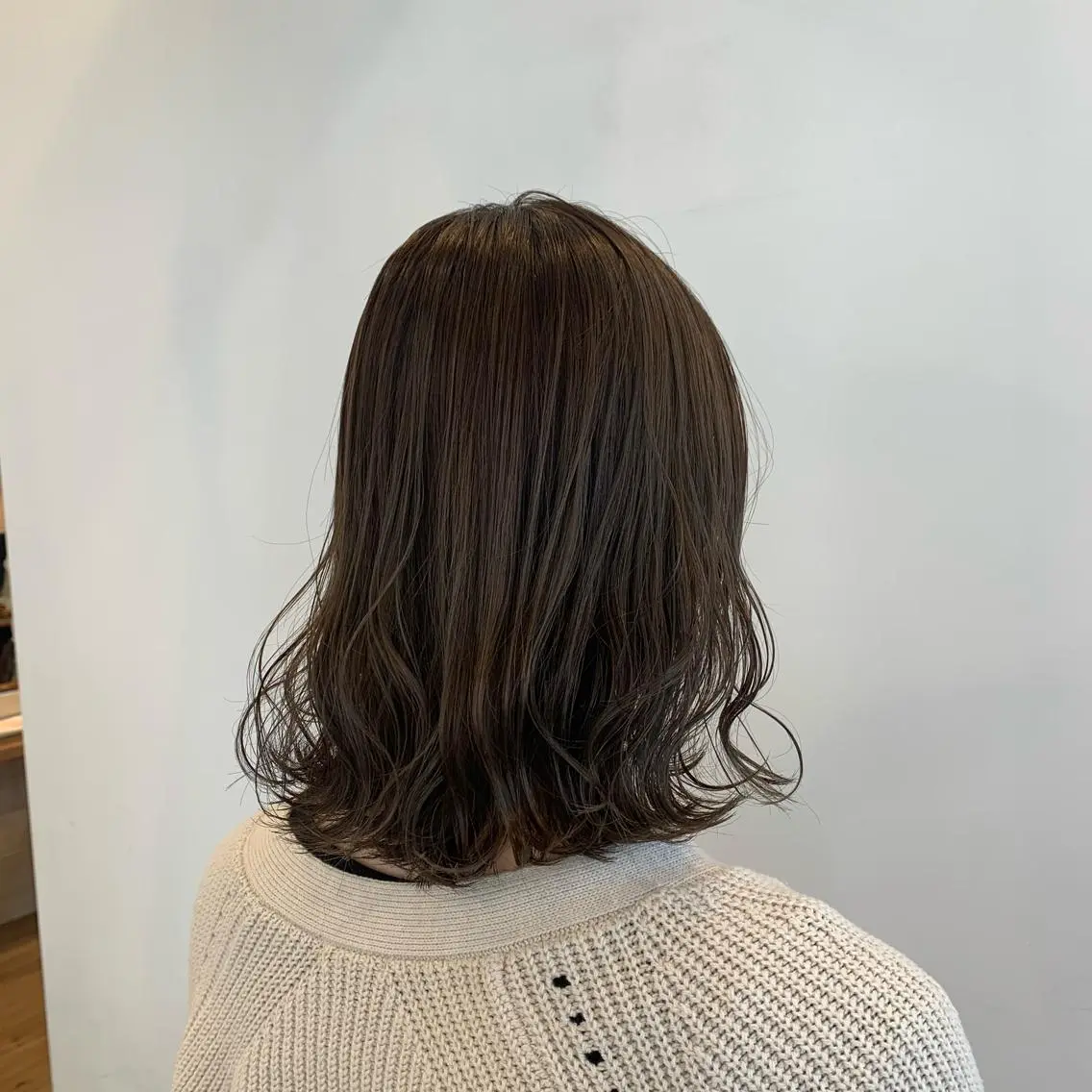ミディアム カラー まろやかカラー🤎 みなとまほのヘアスタイル