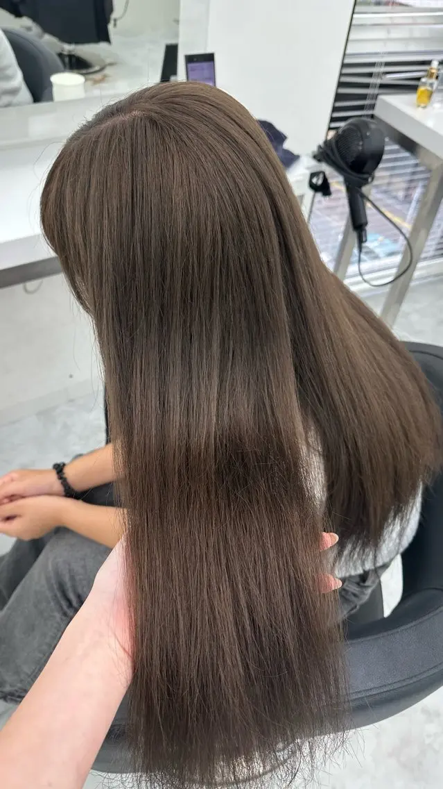 ロング カラー ヘアカラー ヘッドスパ ヘアセット 似合わせstyle ❤︎misaki❤︎のヘアスタイル