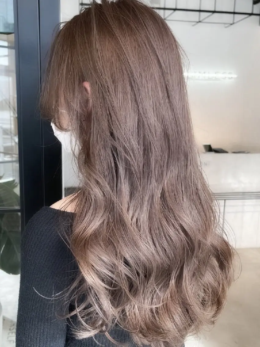 ロング ヘアカラー 栄/艶カラー/ /ioriのヘアスタイル