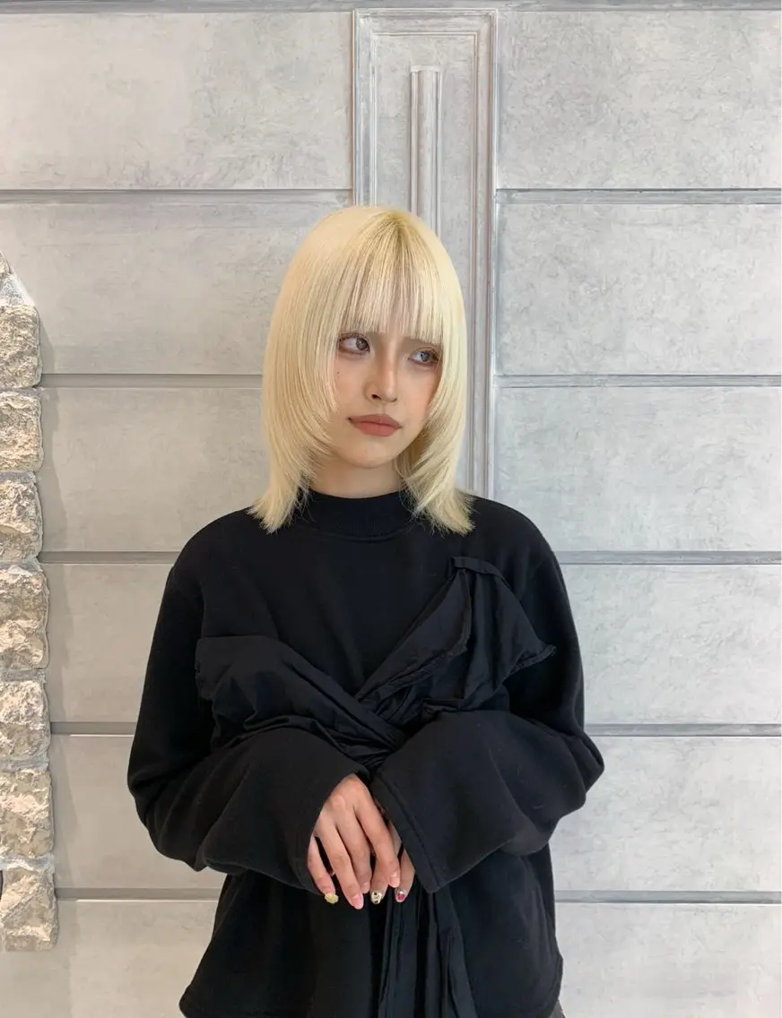 ミディアム カラー 🎀ハイトーン🎀/ Chizukiのヘアスタイル