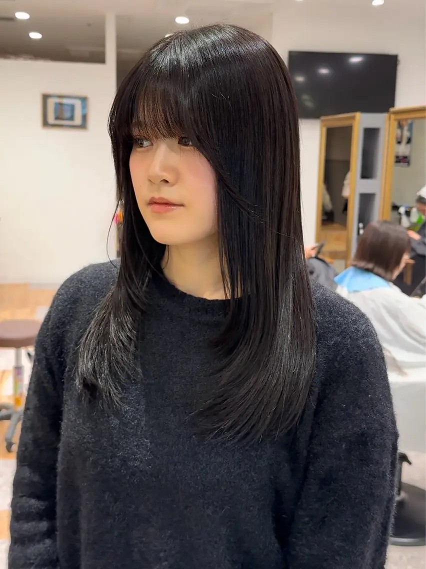ミディアム カット 透明感/オリーブ /わがつまこうすけのヘアスタイル