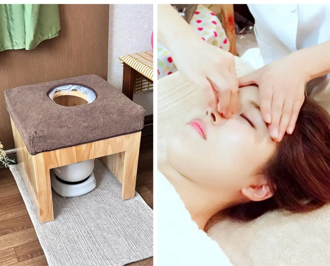 🉐30代​〜​50代必見❗️美肌リフト整顔+ オーガニックよもぎ蒸し(30分) <カウンセリング含む>の写真