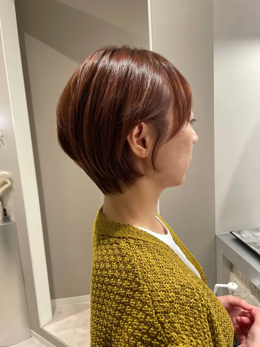 カット+ポイントストレート+最高級トリートメントの写真